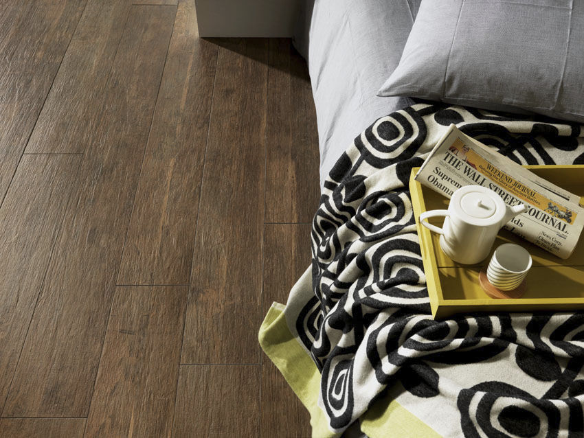 Baldosa de interior - BIO RECOVER : OLD WALNUT - LEA CERAMICHE - de