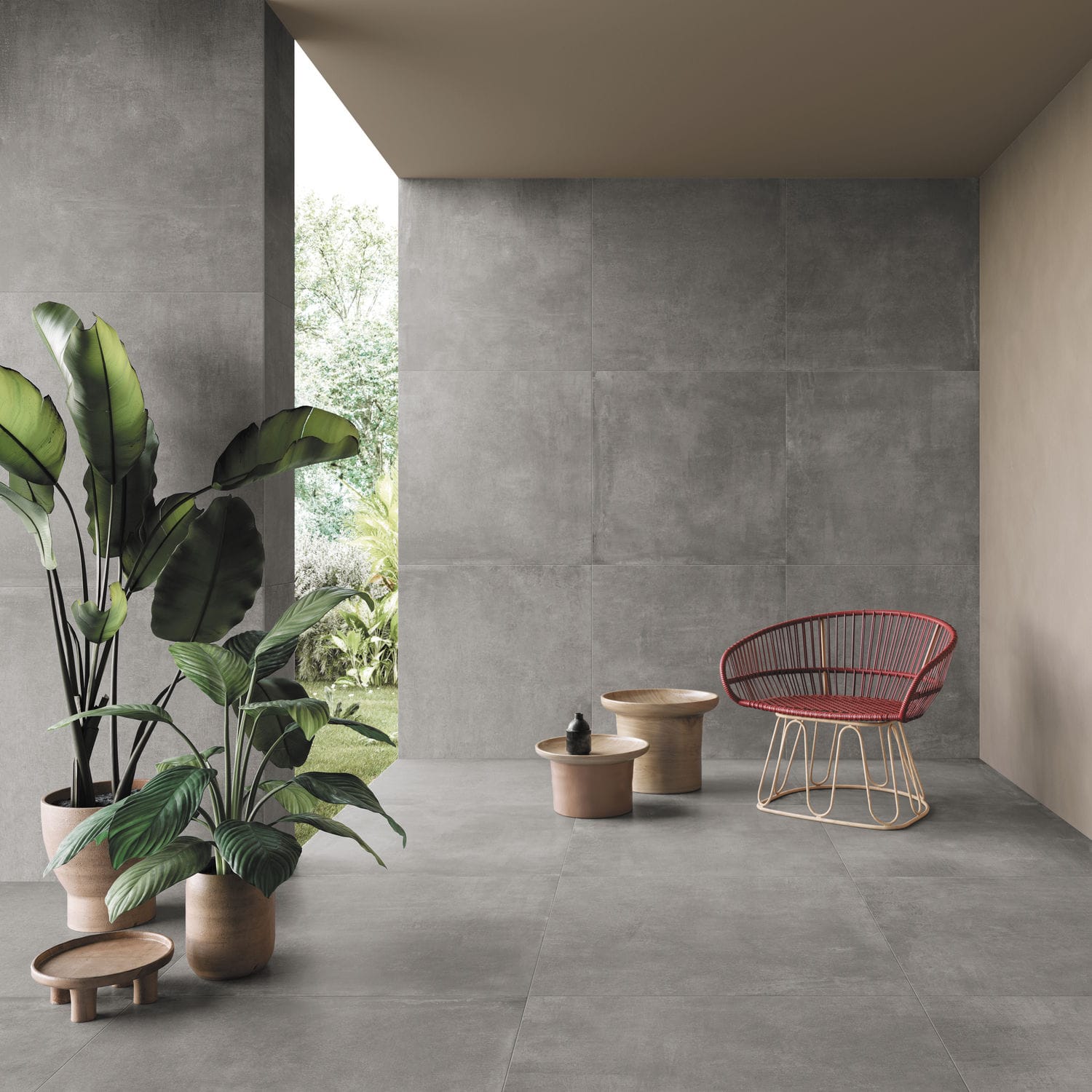 Baldosa de interior - NOORD : GREY - CERAMICHE KEOPE - de exterior / de