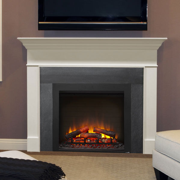 Chimenea eléctrica - SIMPLIFIRE - HEAT & GLO® - tradicional / hogar