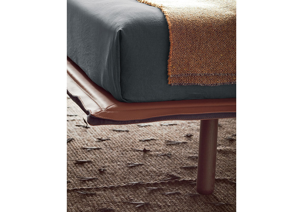 Cama de matrimonio - ALADINO - PIANCA - contemporánea / tapizada / con
