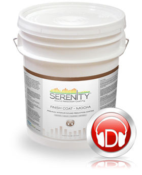 Pintura acústico SERENITY DESIGNER COLOR / MOCHA - 360 - interior / para muro