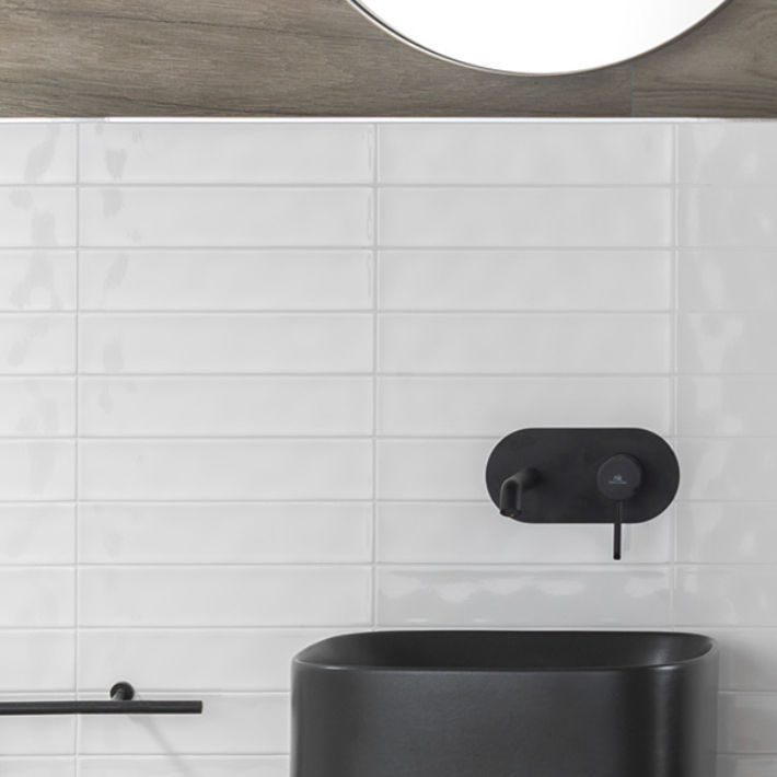 Baldosa de interior / de pared / de cerámica / rectangular - MALAGA