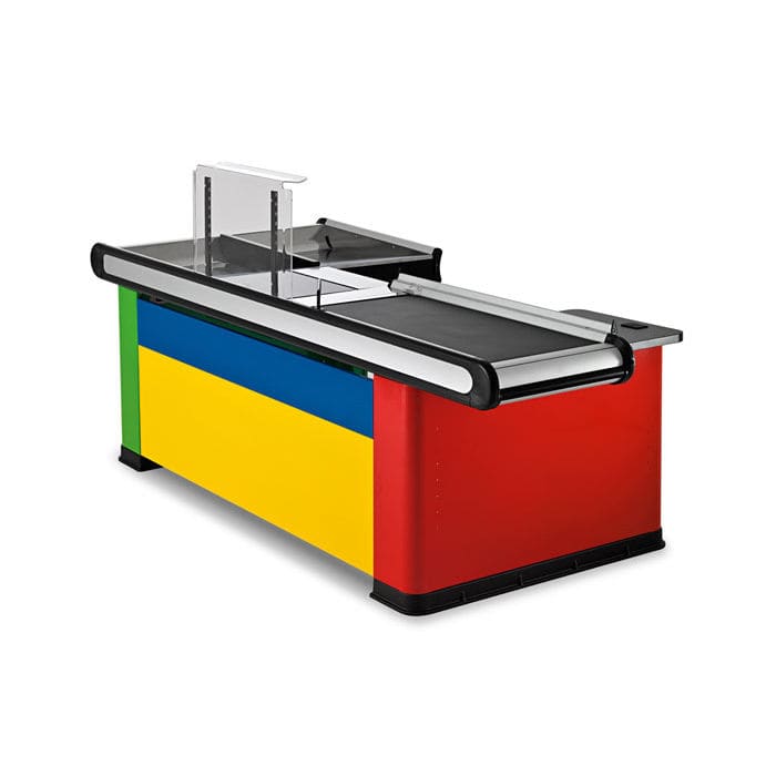 Caja de salida para supermercado FLY MULTICOLOR Rosss