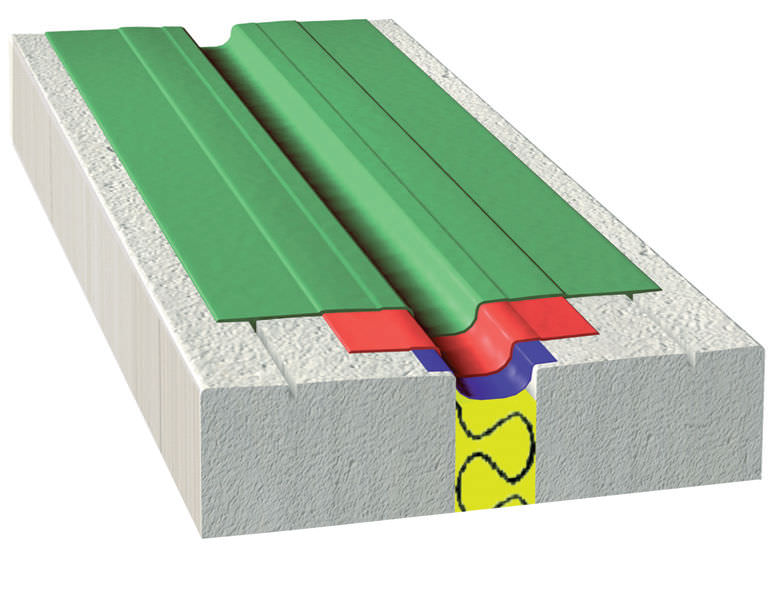 Junta de dilatación de PVC - Widopan - para muro