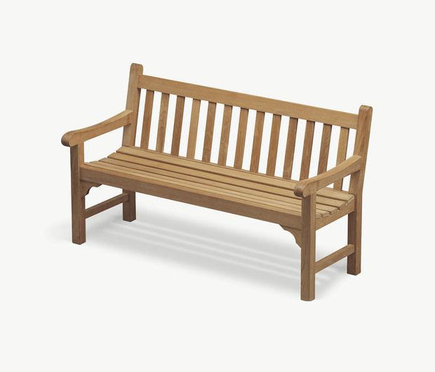 Banco para jardín contemporáneo - ENGLAND - skagerak - de teca / con