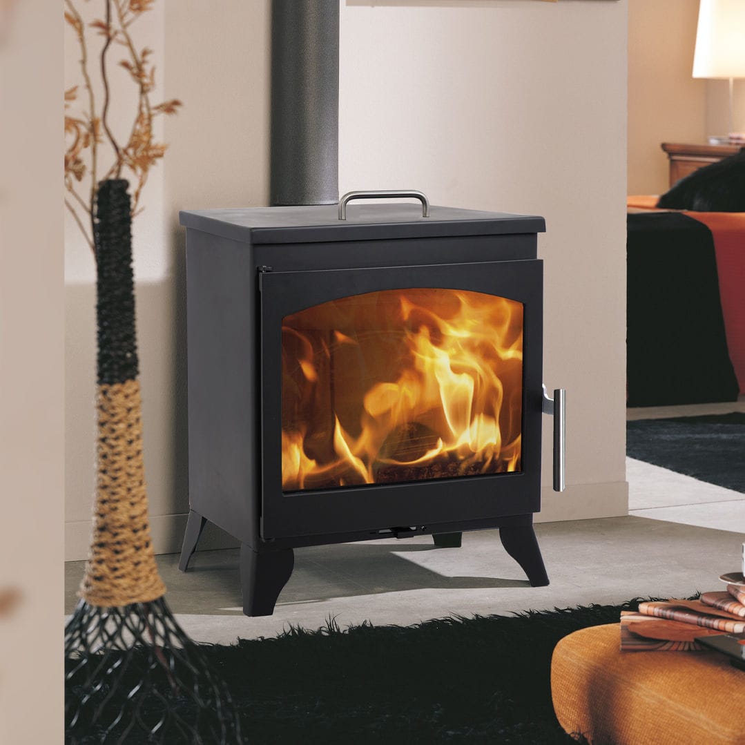 RECOGEDOR NEGRO ESTUFA LEÑA 100X120X600 MM. - Tienda Online De Julian