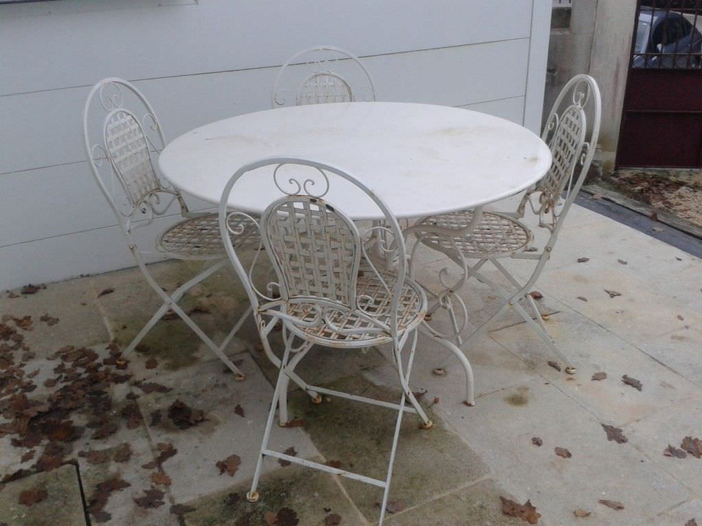 Conjunto de mesa y silla contemporáneo - bca materiaux anciens - de