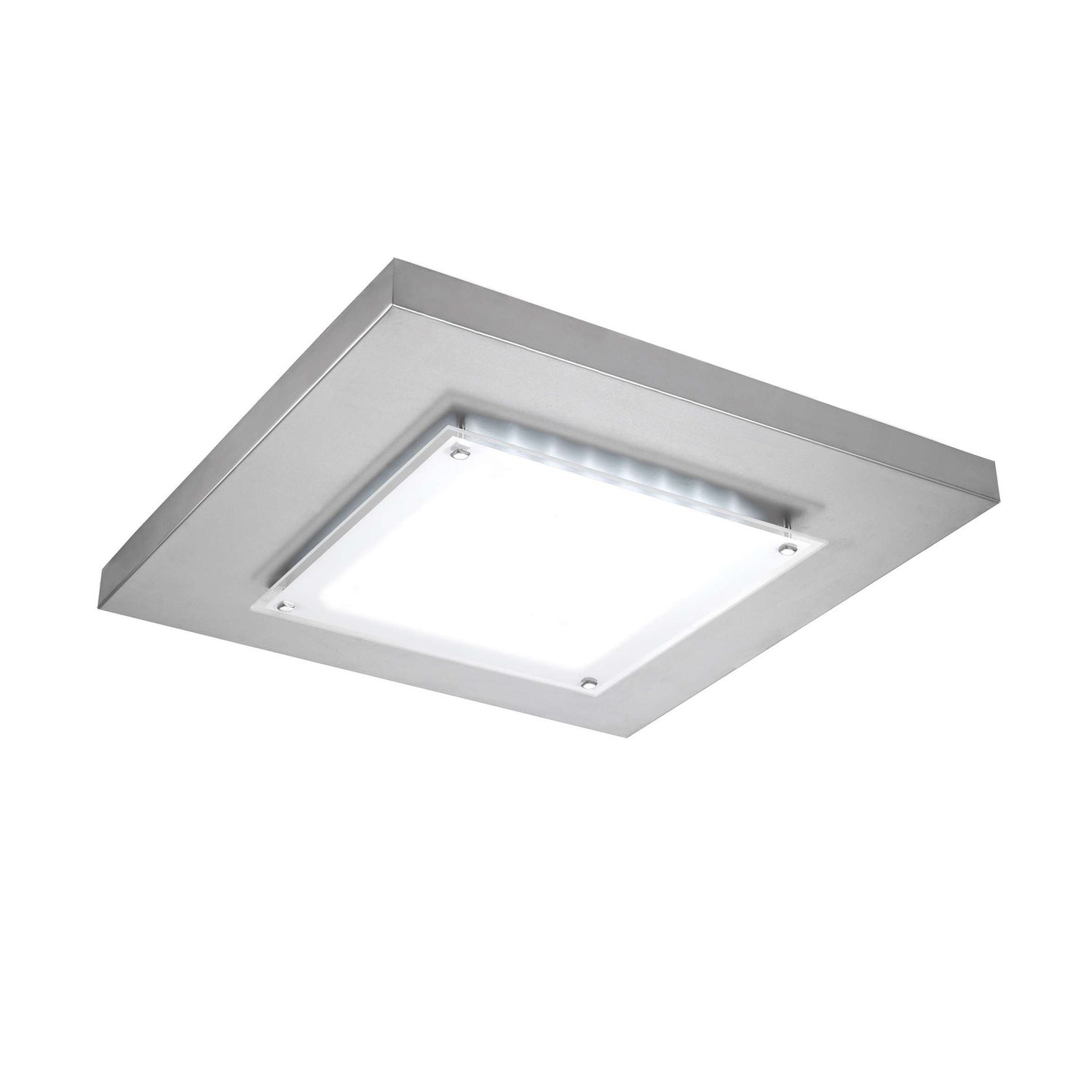 Luminaria suspendida / empotrable / LED / cuadrada CIELO PLEXIFORM