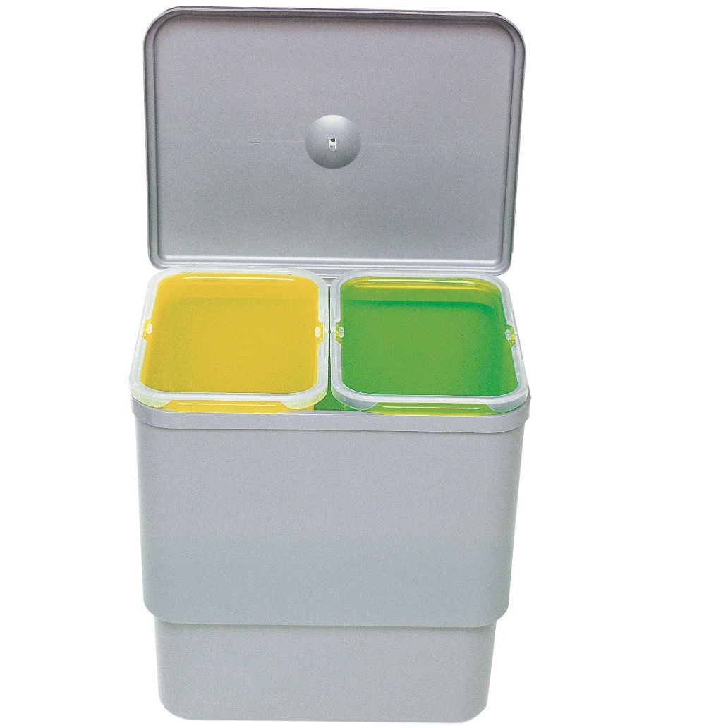 Cubo de basura para cocina SESAMO Intra Teka de plástico de