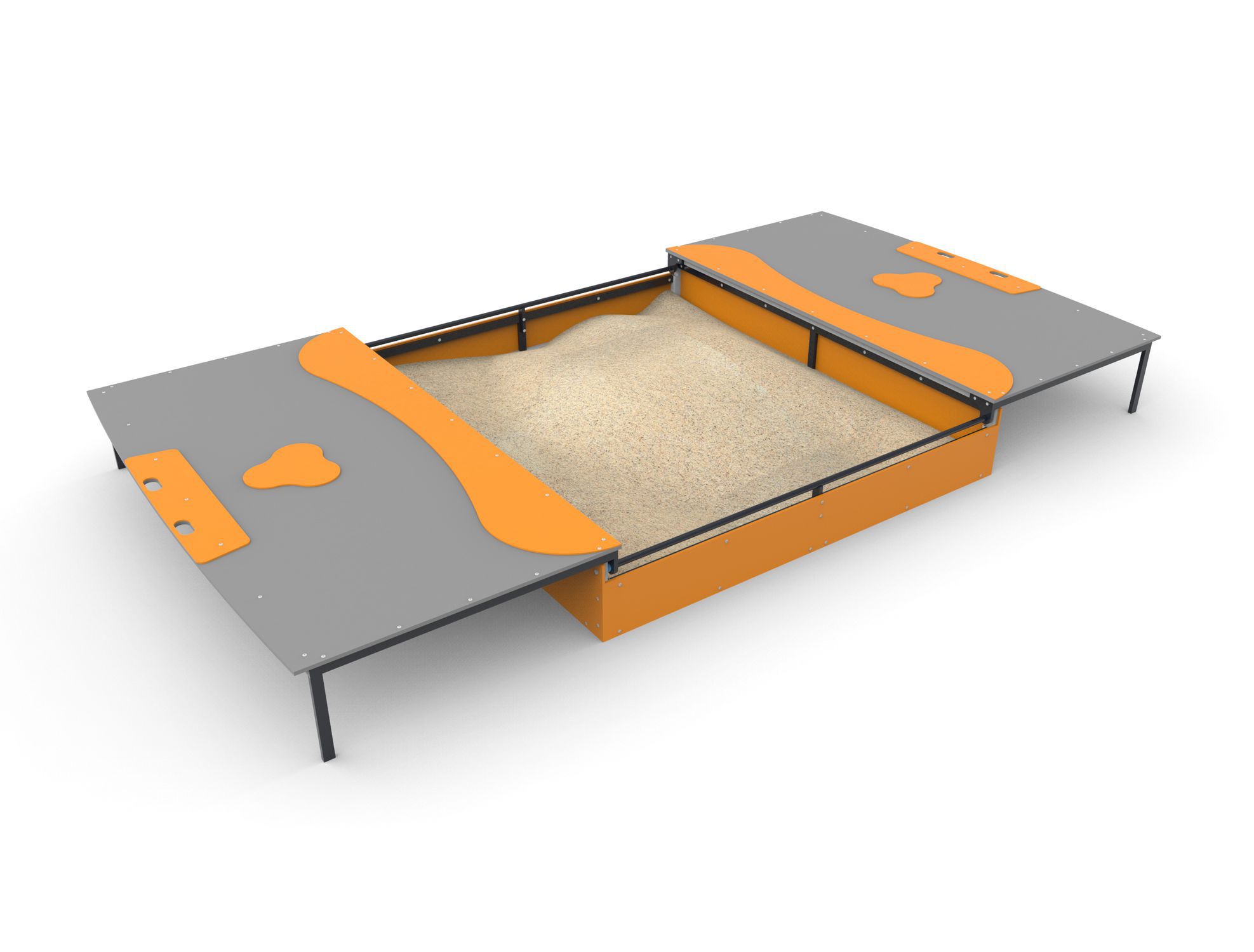 Cajón de arena para parque infantil PSKZS Free Kids s.c.