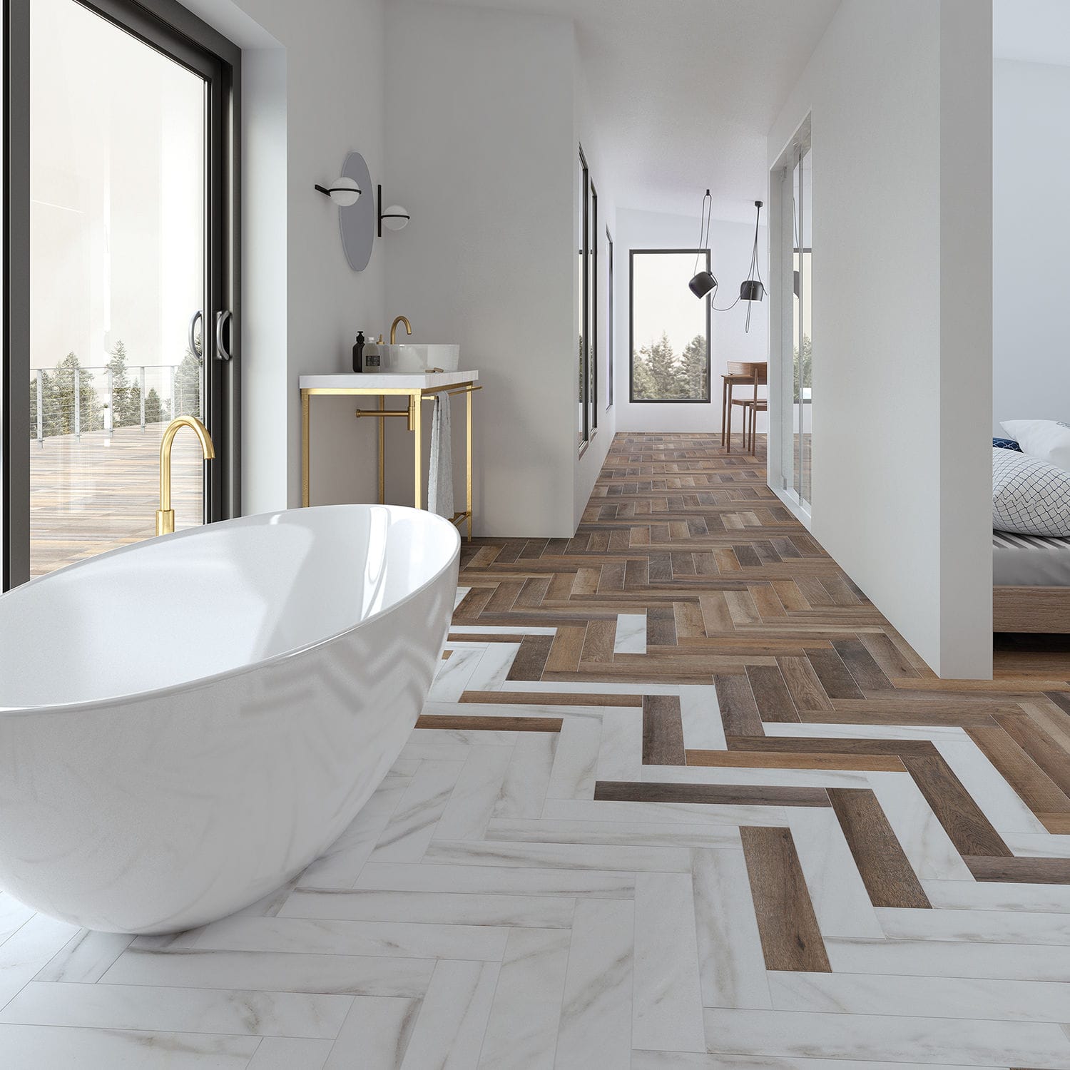 Baldosa de interior - TIMBER - WOW Design EU - de exterior / de pared