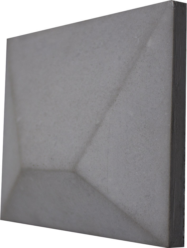 Baldosa de interior / de pared / de hormigón / con motivos geométricos