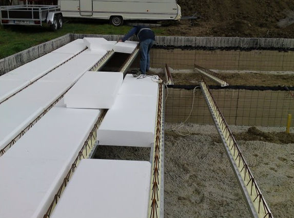 Suelo de vigueta bovedillas - IBS Distribution - acero / de hormigón