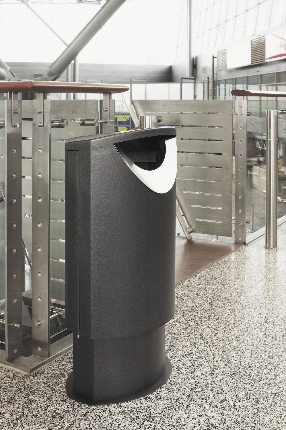 Cubo de basura público - ELLIPSE 60 - FINBIN Products/ Lehtovuori Oy