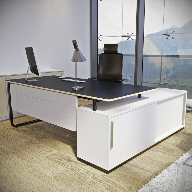 Escritorio de director - PLAY&WORK - Nowy Styl Group - de contrachapado