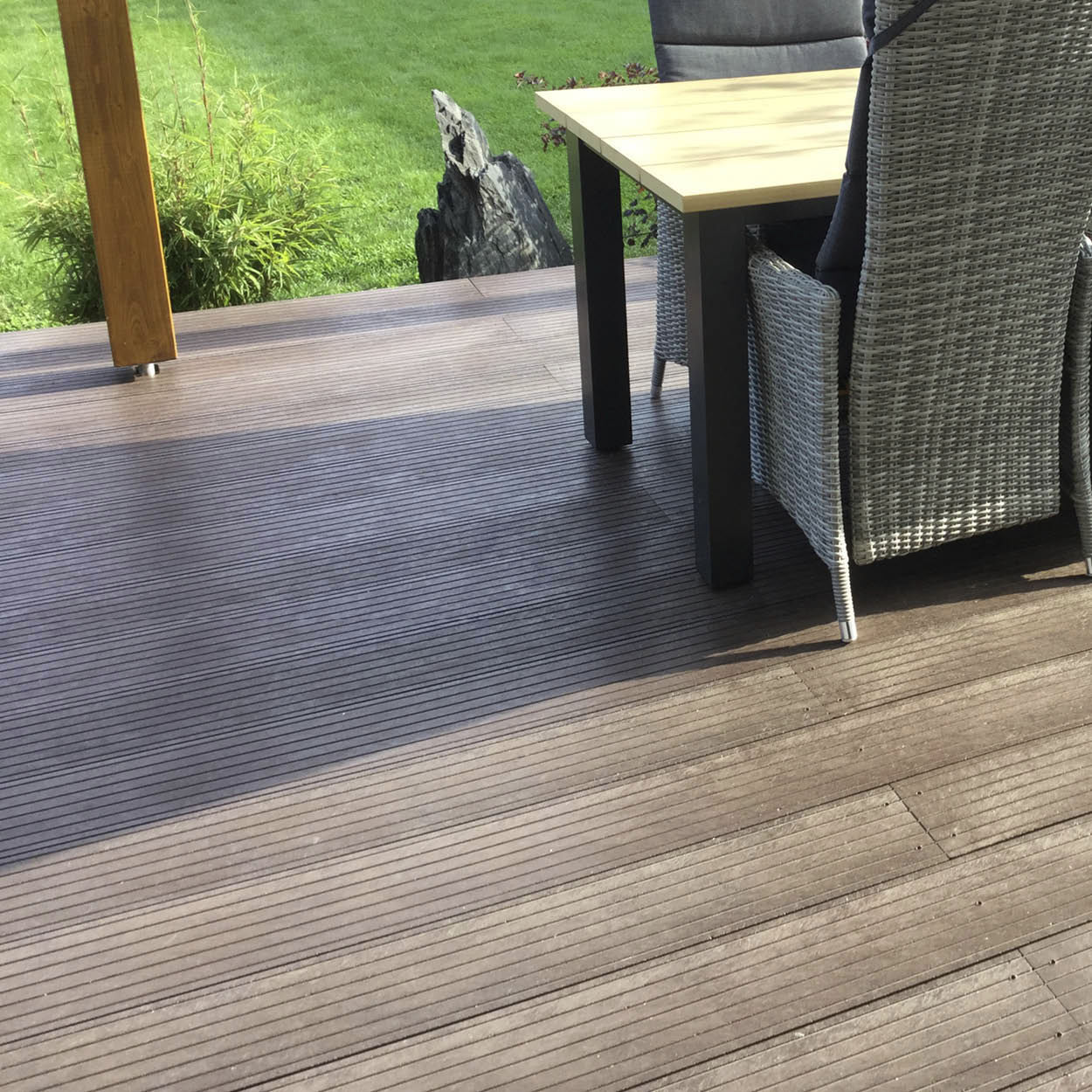 Tarima de exterior de plástico reciclado - HAHN Kunststoffe GmbH