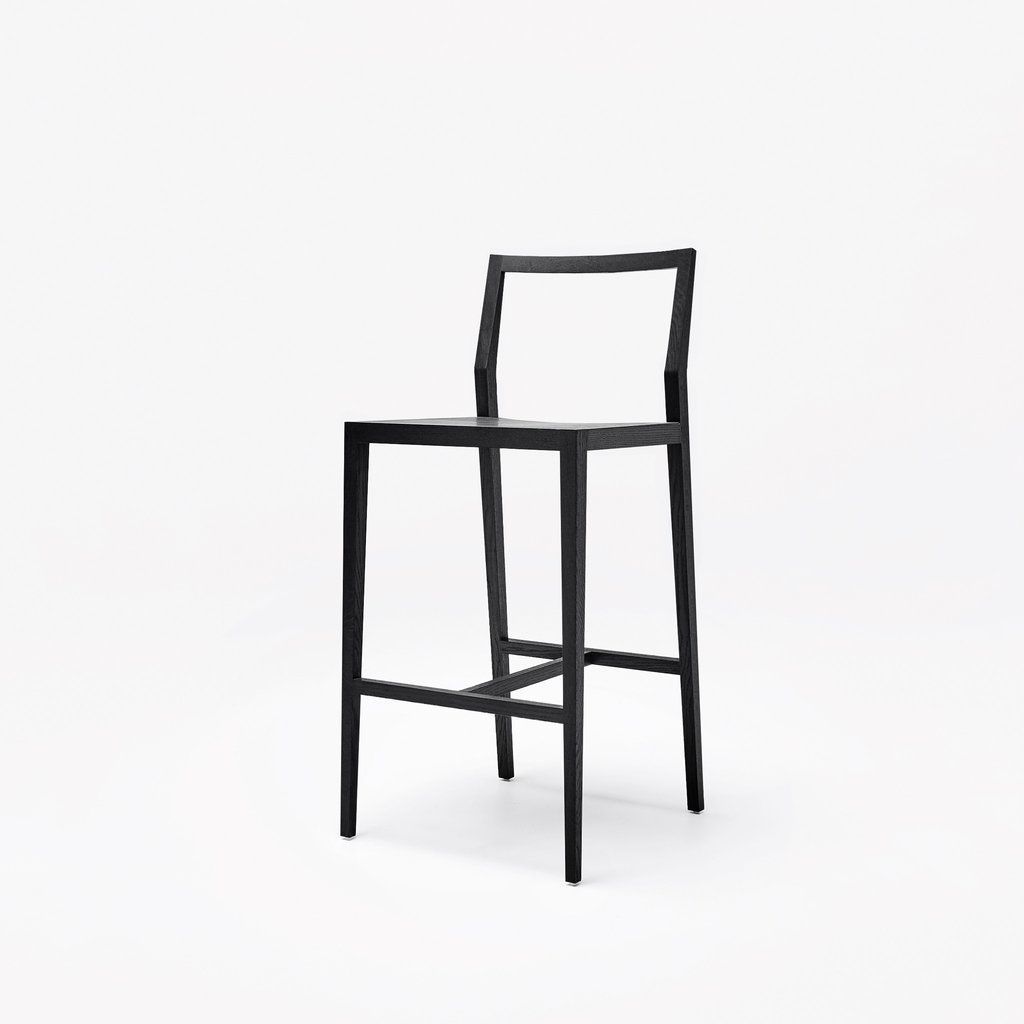 Silla de bar contemporánea GHOST MINT Furniture de roble / de