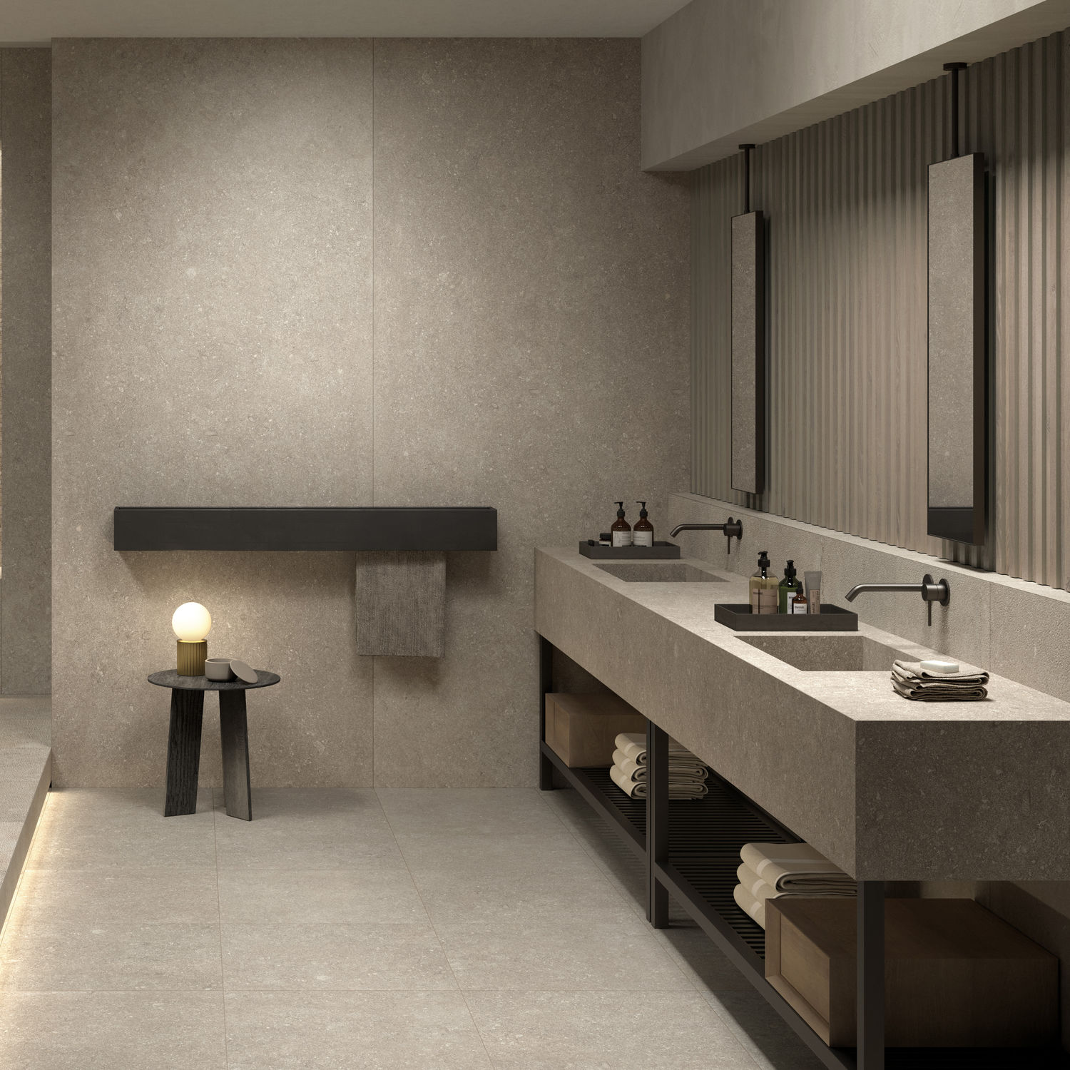 Baldosa de interior - LE REVERSE : DUNE CARVED - Kronos ceramiche - de