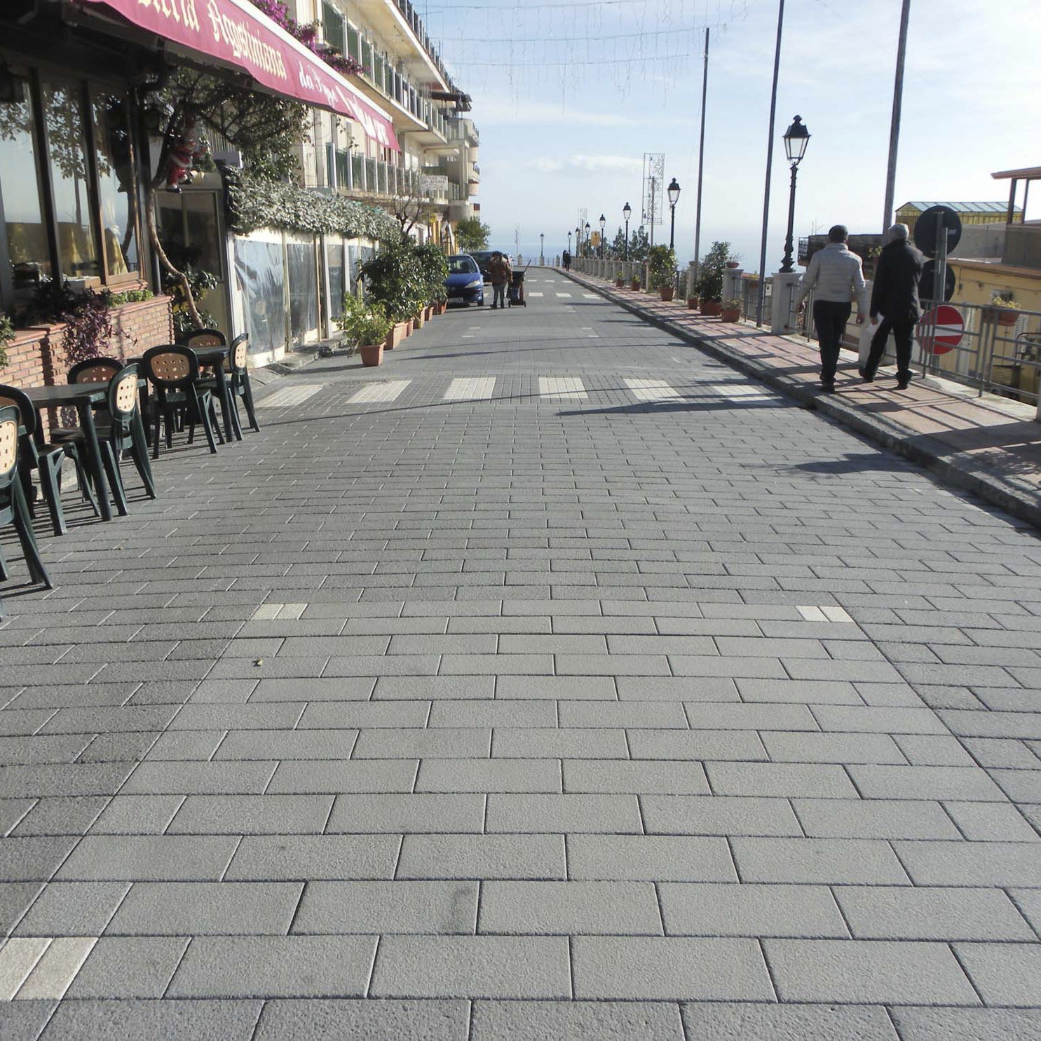 Solería de piedra reconstituida - MONOSTRATO VULCANICO OF ETNA - FIMAS