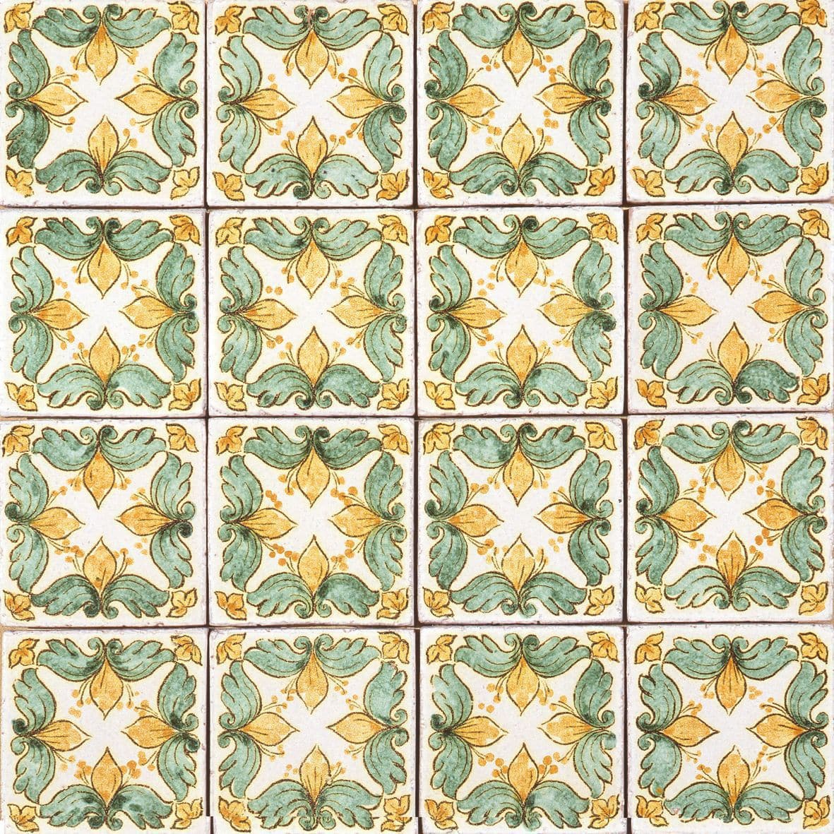 Baldosa de interior - VERDE RAME : V02 - Militello Ceramiche - de pared