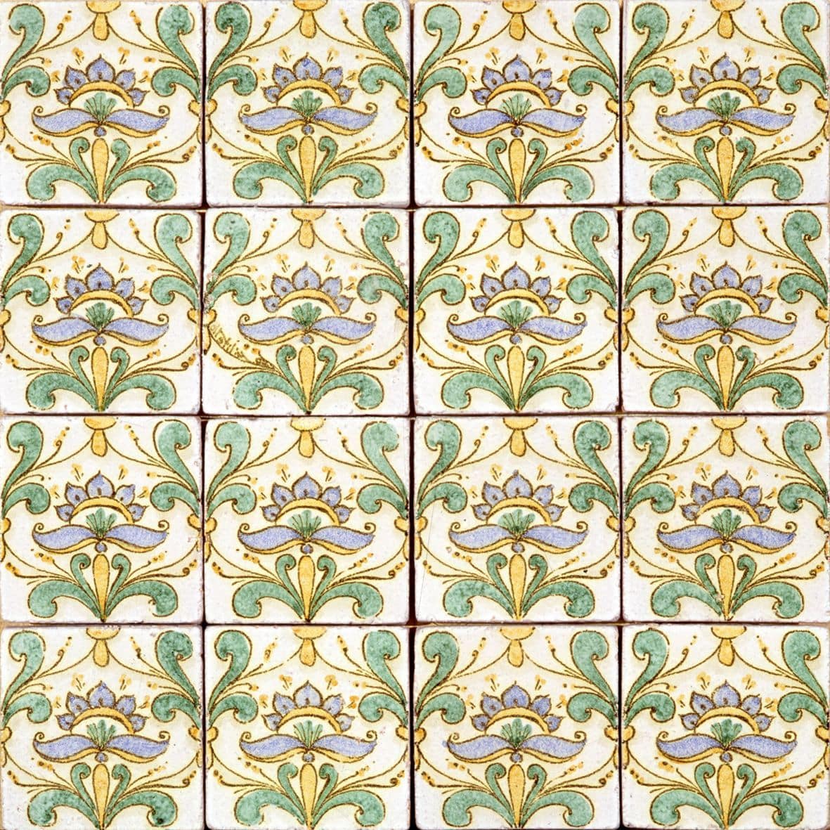 Baldosa de interior - VERDE RAME : V05 - Militello Ceramiche - de pared