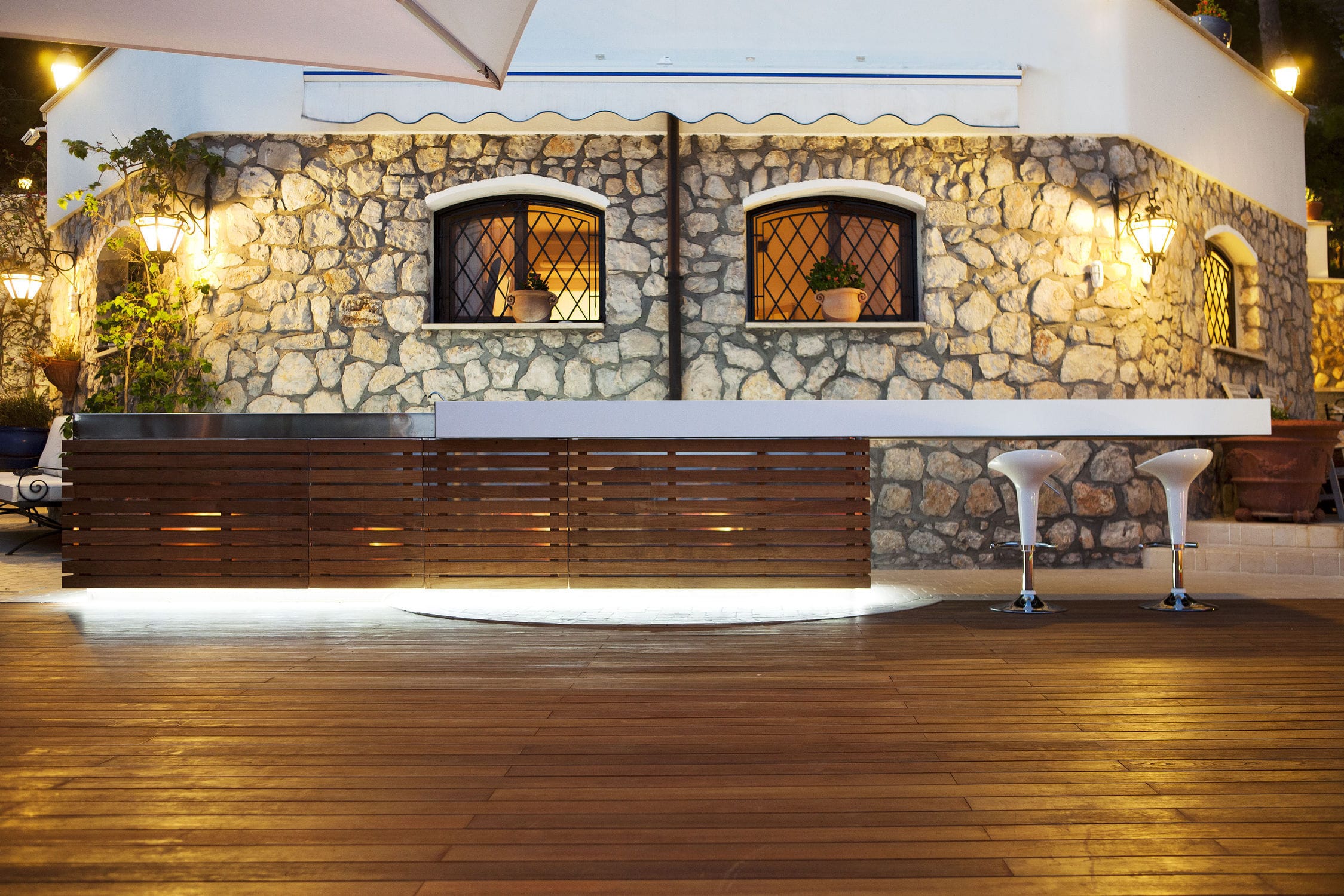 Cocina contemporánea - SUMMERTIME - Laboratorio Mattoni - de teca / de