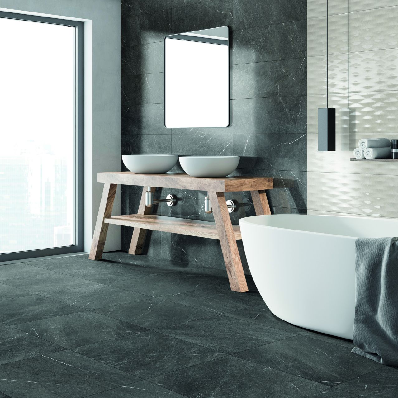 Baldosa de baño - STAR - MARINER CERAMICHE - de pared / de gres