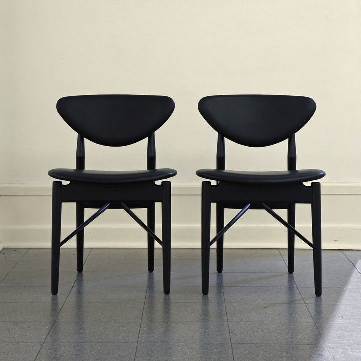 Silla de comedor de diseño escandinavo - 108 - Finn Juhl - de tejido