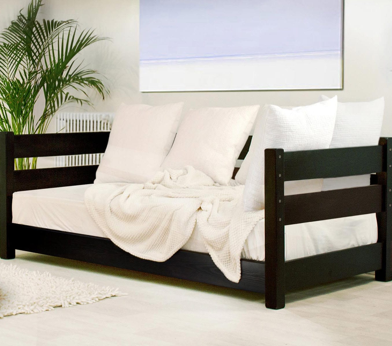 Sofá cama MODERN Get Laid Beds contemporáneo / blanco / negro