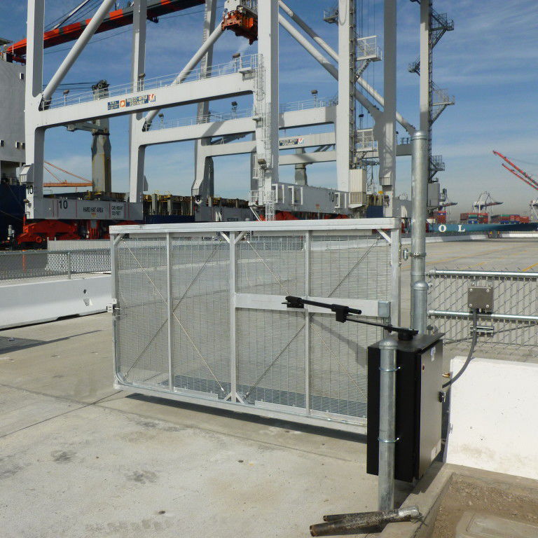 Portón abatible - HEAVY DUTY - Tymetal Corp - aleación de aluminio