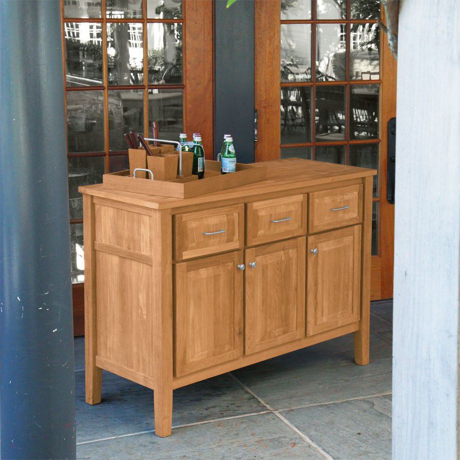 Aparador contemporáneo / de teca / de jardín - BERWICK : 4836 - COUNTRY