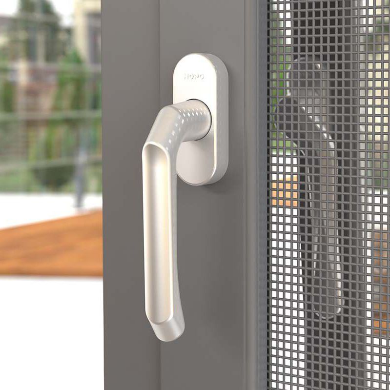 Ventana de aluminio PH105 HOPO Inc de acero inoxidable / abatible