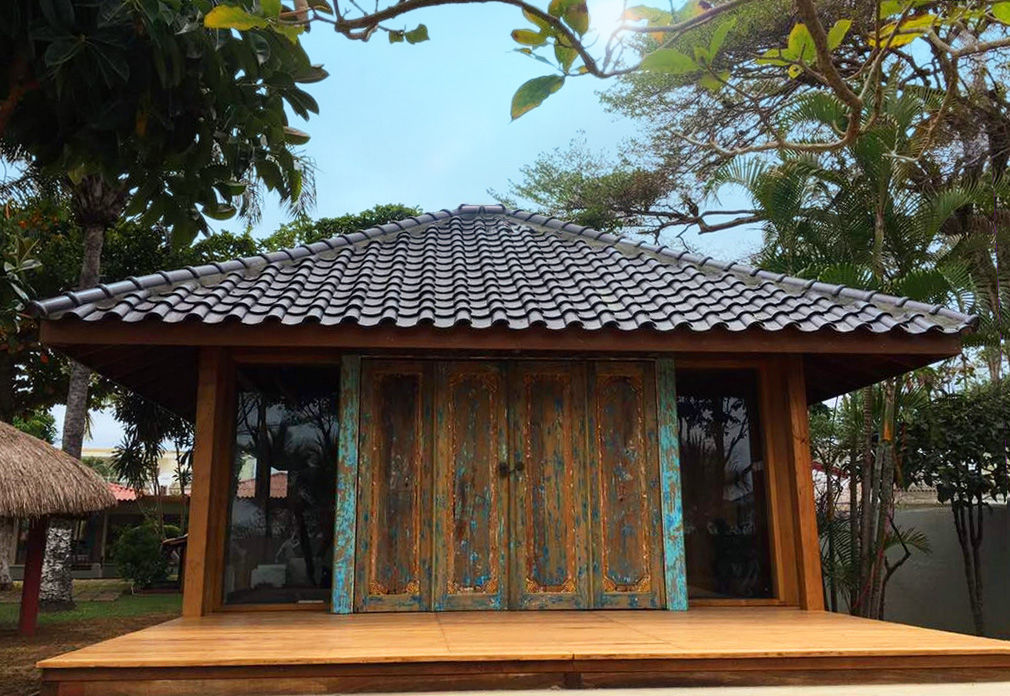 Casa de tipo bungalow - 50M2 - Teck Time - de diseño / de madera / con