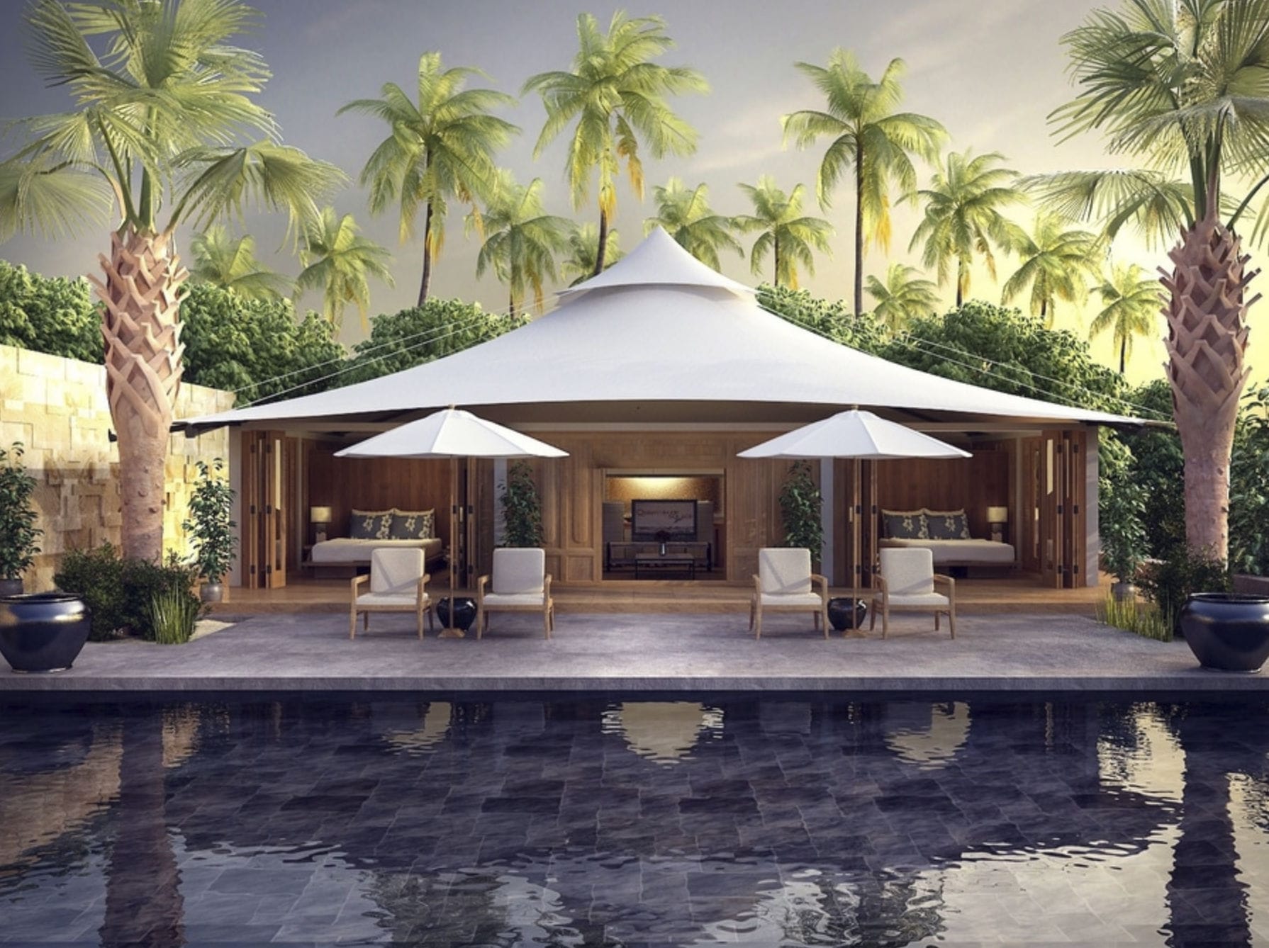 Casa de tipo bungalow - 50M2 - Teck Time - contemporánea / con terraza