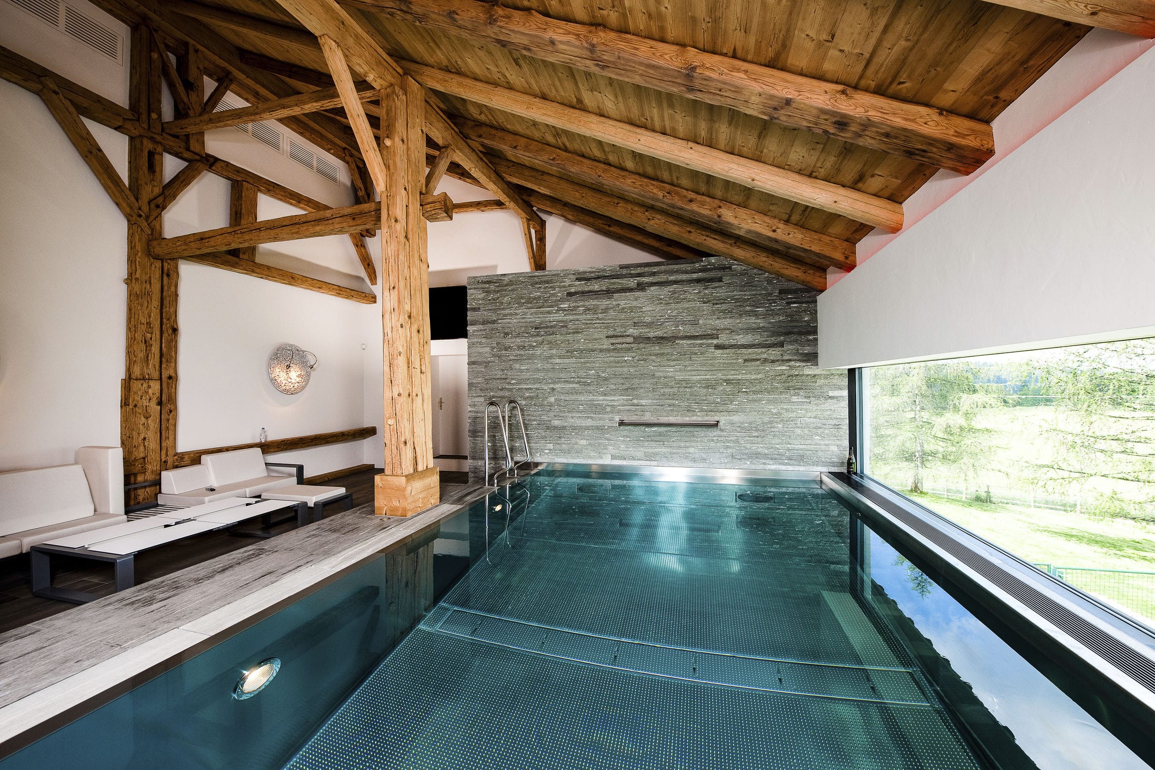 Piscina autoportante - 5,65 x 3,43 m - BERNDORF METALL- UND BÄDERBAU