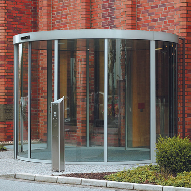 Puerta de entrada - CMR - Gretsch-Unitas - de metal / corredera