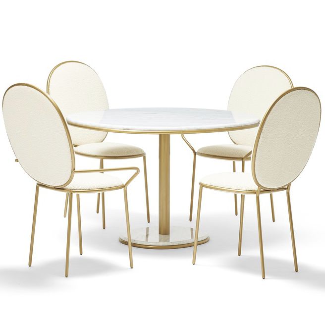 Silla de comedor contemporánea - STAY - Sé collections - tapizada / de