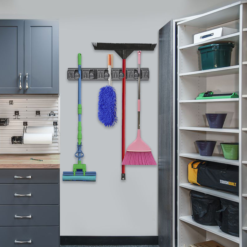 Porta escoba - 498-GRY - Alpine Industries