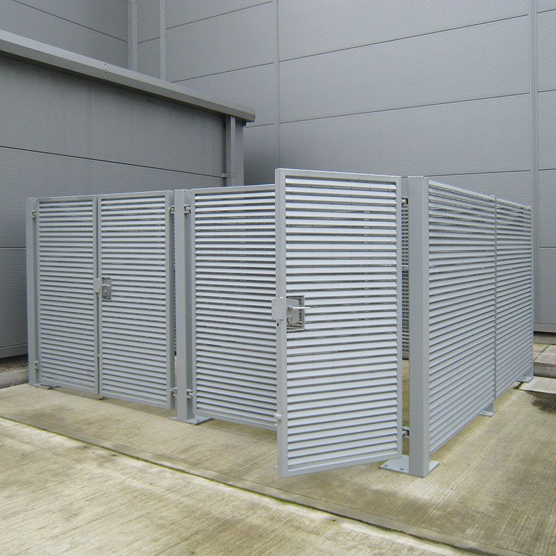 Panel de ocultación de láminas - ITALIA-80 - LANG AND FULTON - de acero