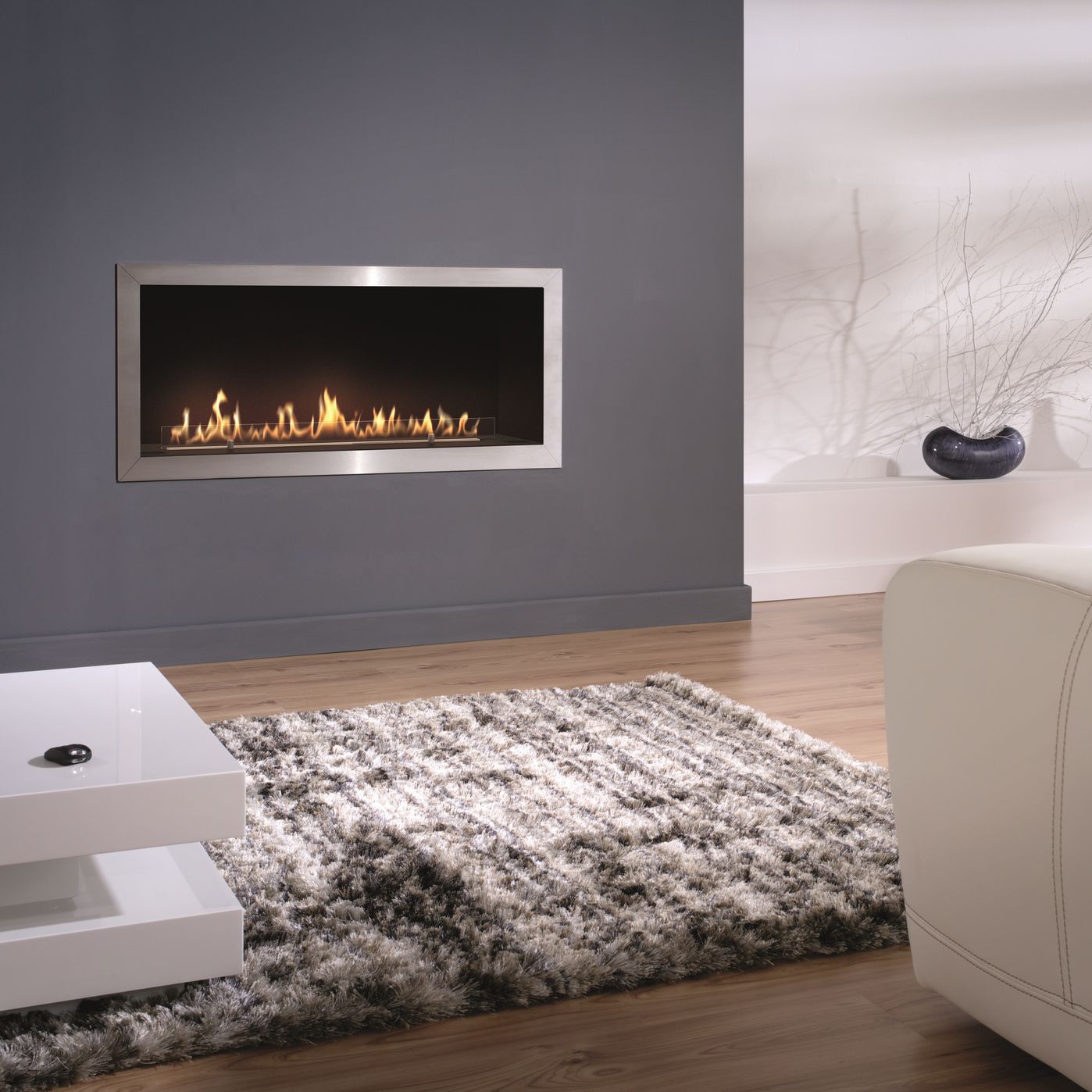 Chimenea de gas - FLA2 MODEL E - Cheminée sur mesure - France - de