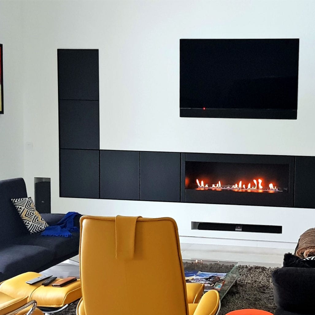 Chimenea de bioetanol - IB120/IF150 - Cheminée sur mesure - France