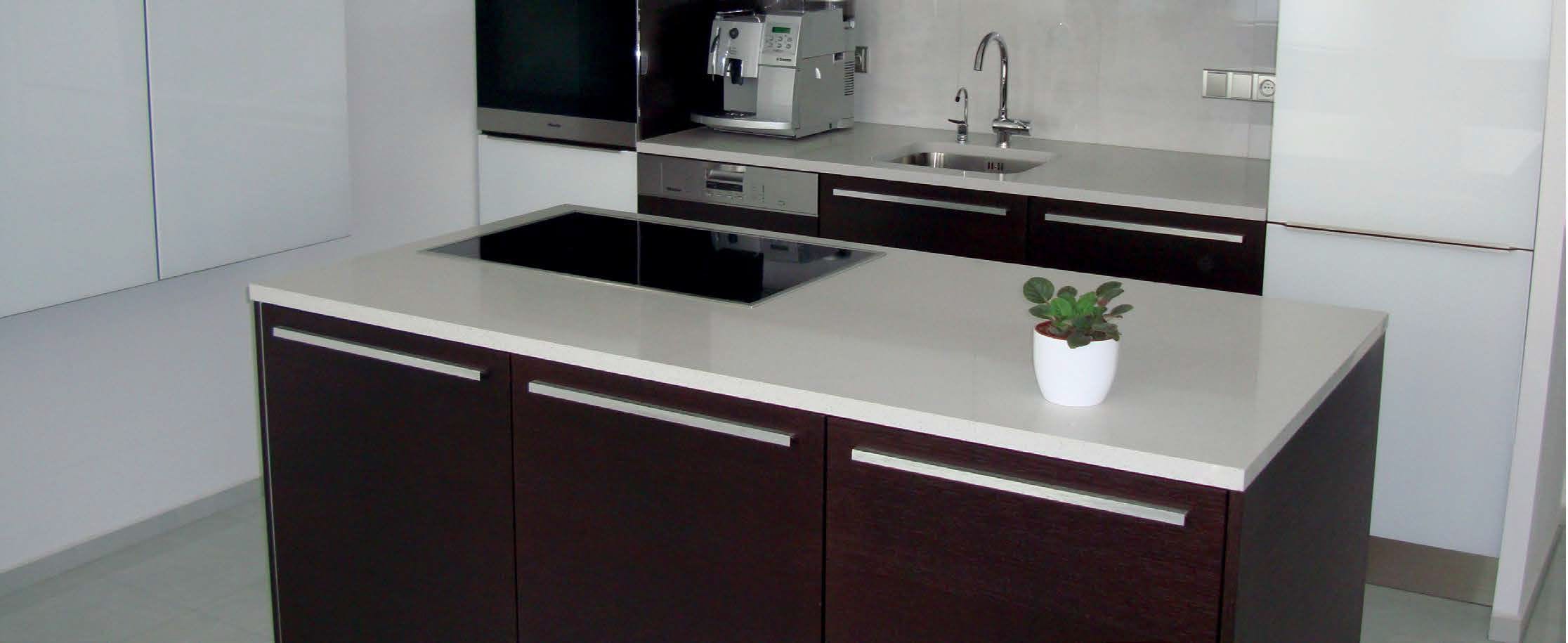 Encimera de piedra reconstituida - ESSENTIAL CRYSTAL DIAMOND