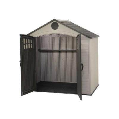 Cobertizo para jardín de acero - 60113 - Lifetime - de policarbonato