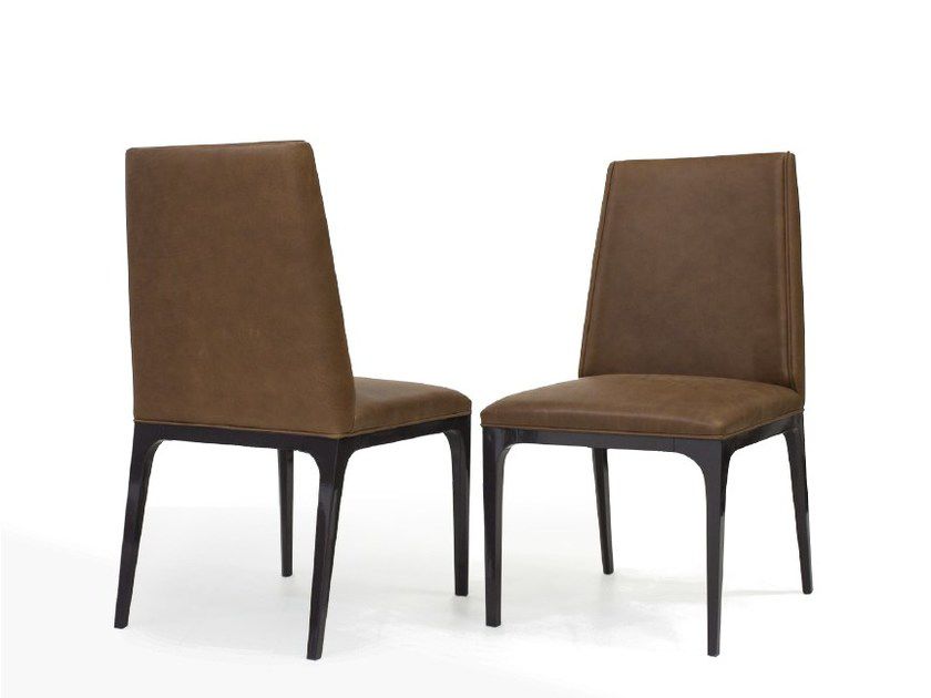 Silla de comedor contemporánea - V144 - Aston Martin - tapizada / de