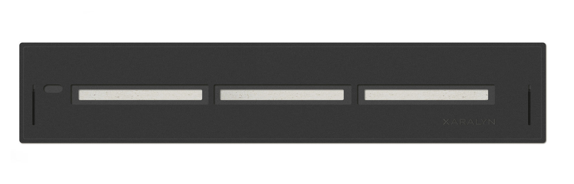 Chimenea de gas / contemporánea / hogar abierto / empotrable - XL