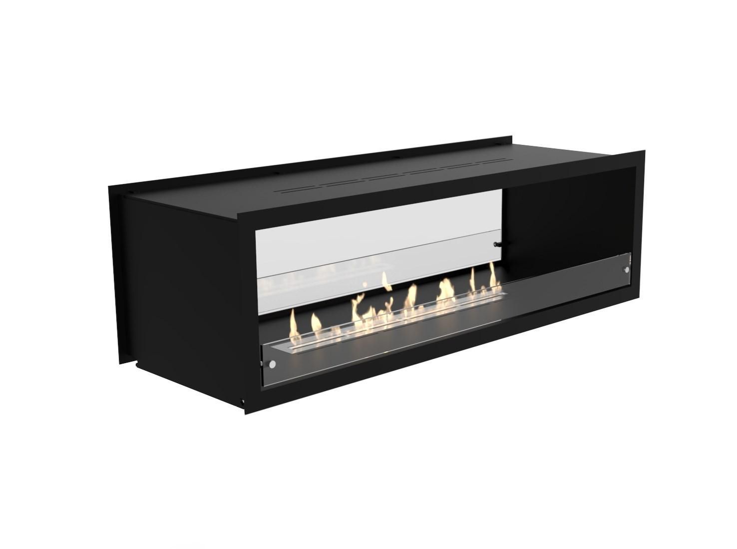 Chimenea de bioetanol / contemporánea / hogar abierto / de doble cara