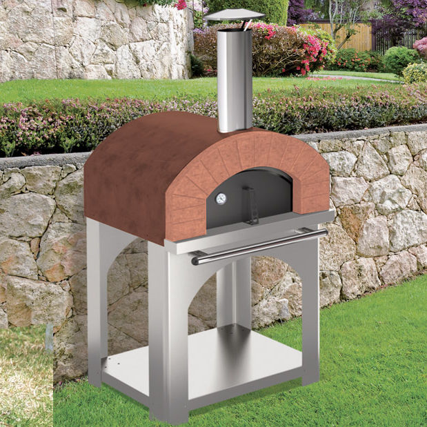 Forno para pizzas para uso residencial - HOBBY - LineaVz - de pellets