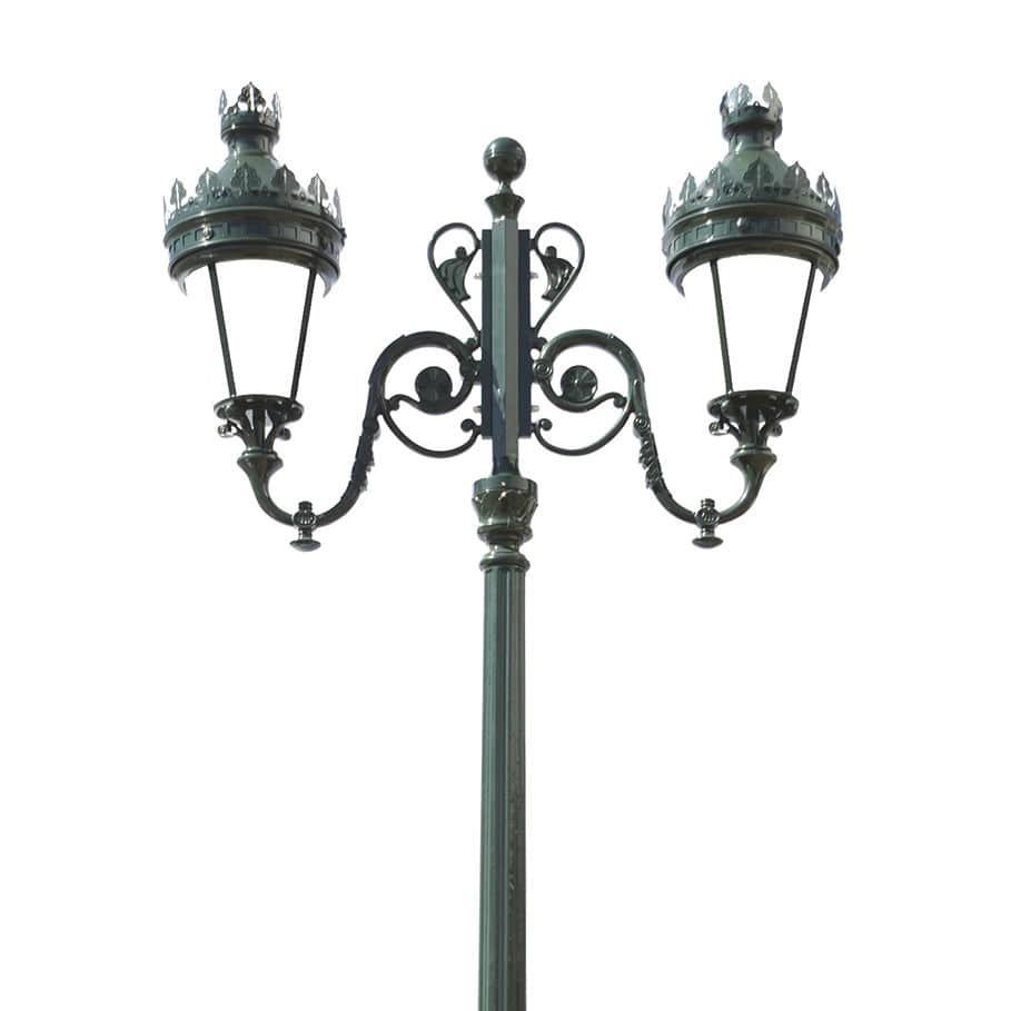 Farola urbana EQUO BAYLED LED LIGHTING de jardín / clásica / de