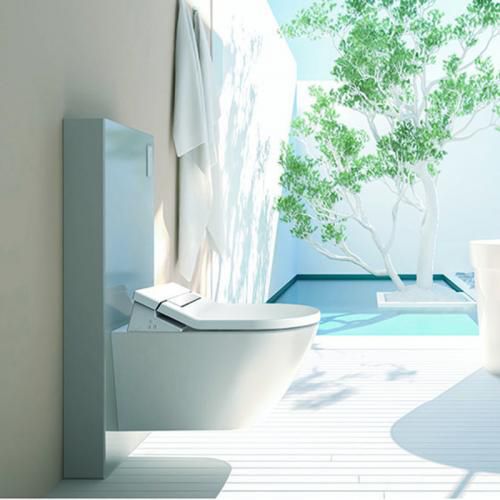 WC de pie - E551 - Oceanwell - suspendido / bidé / de porcelana
