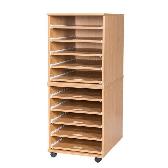 Caja de almacenamiento de metal - A53031 - WILLOWBROOK Education - de